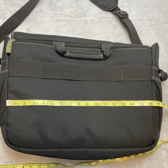 Palo Alto University Computer Messenger Bag 16"x3.5"x13" Black Owl Deluxe School - Picture 13 of 16